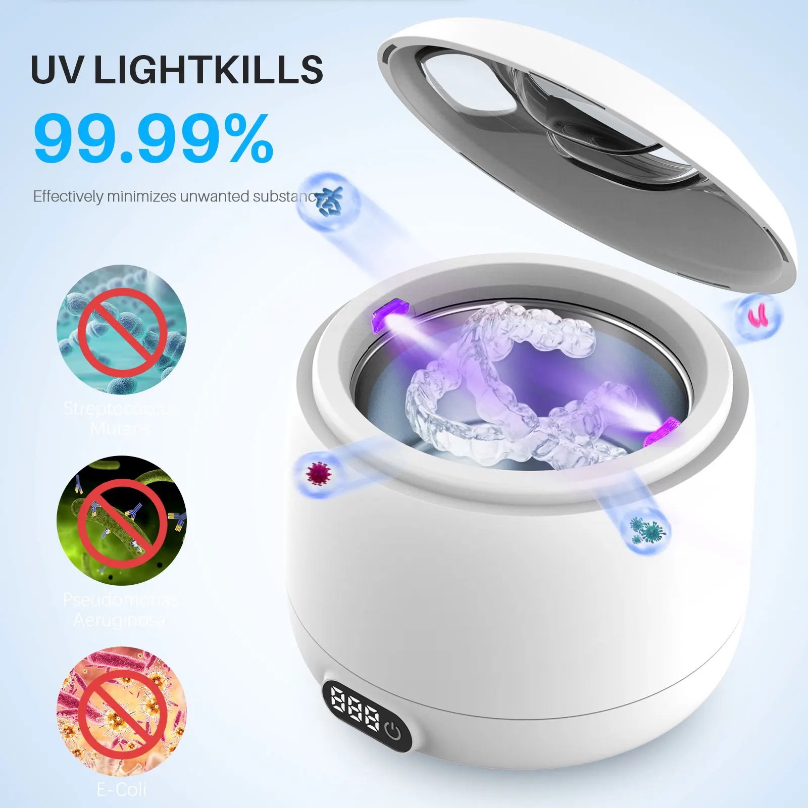 Sonic Pro – Le nettoyeur à ultrasons et UVC n° 1 approuvé par les dentistes – Image 2
