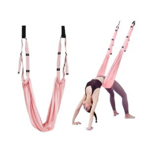 Hamac de Yoga Aérien Anti-Gravity pour Stretching, Fitness et Relaxation