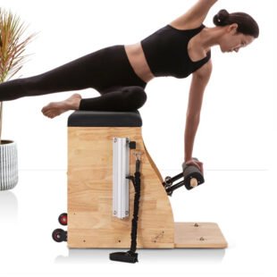 Chaise combinée stable à pédale fendue avec poignées