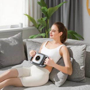 Masseur Abdominal Intelligent Chauffant avec Électrostimulation