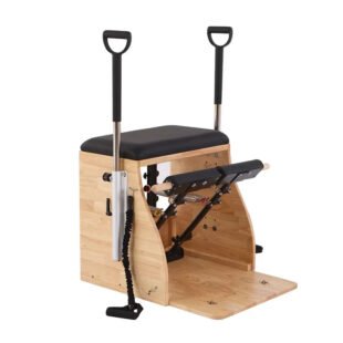 Chaise combinée stable à pédale fendue avec poignées