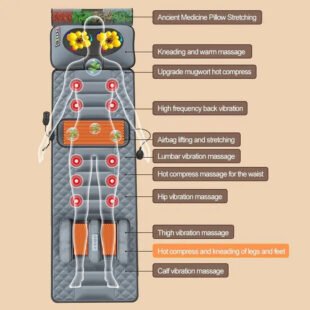 Tapis de Massage Corporel Intelligent Multifonction