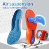 Semelles de sport pour chaussures, absorption des chocs